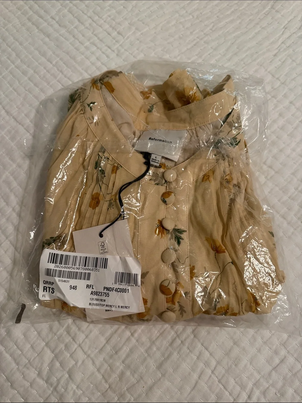 NWT Reformation Calia Top